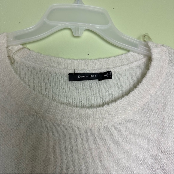 Doe & Rae Colorblock Sweater Blue Women’s size S - Picture 3 of 7